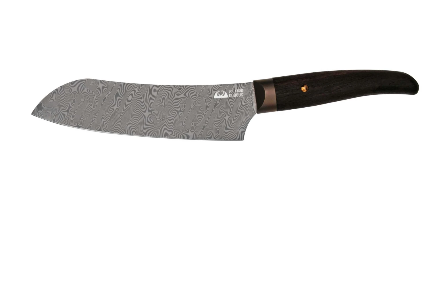 Due Cigni Coquus Balbach Damascus 2C2103DGD Santoku 18 Cm 1 Due Cigni Coquus Balbach Damascus 2C2103DGD Santoku 18 Cm