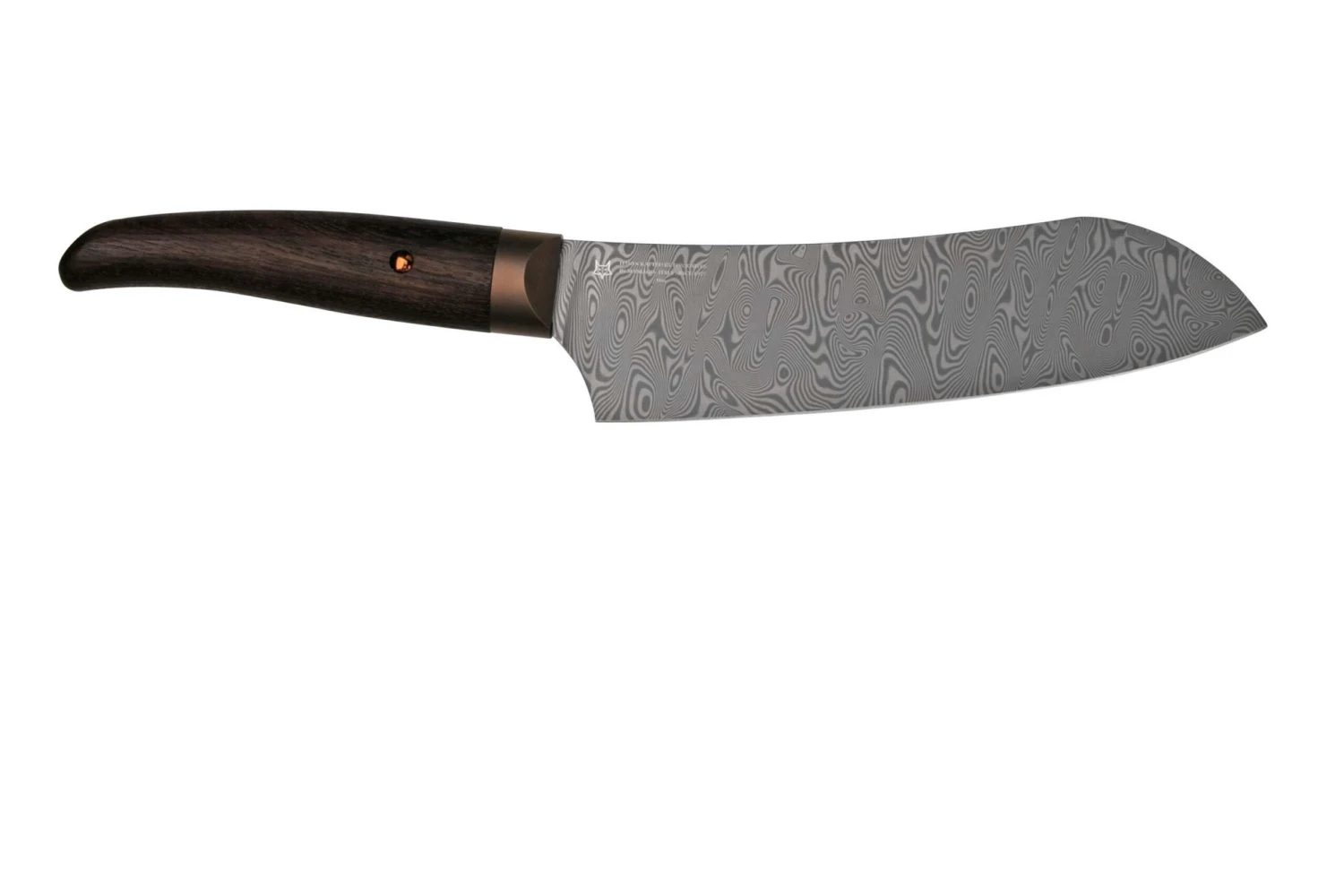 Due Cigni Coquus Balbach Damascus 2C2103DGD Santoku 18 Cm 2 Due Cigni Coquus Balbach Damascus 2C2103DGD Santoku 18 Cm – Bild 2