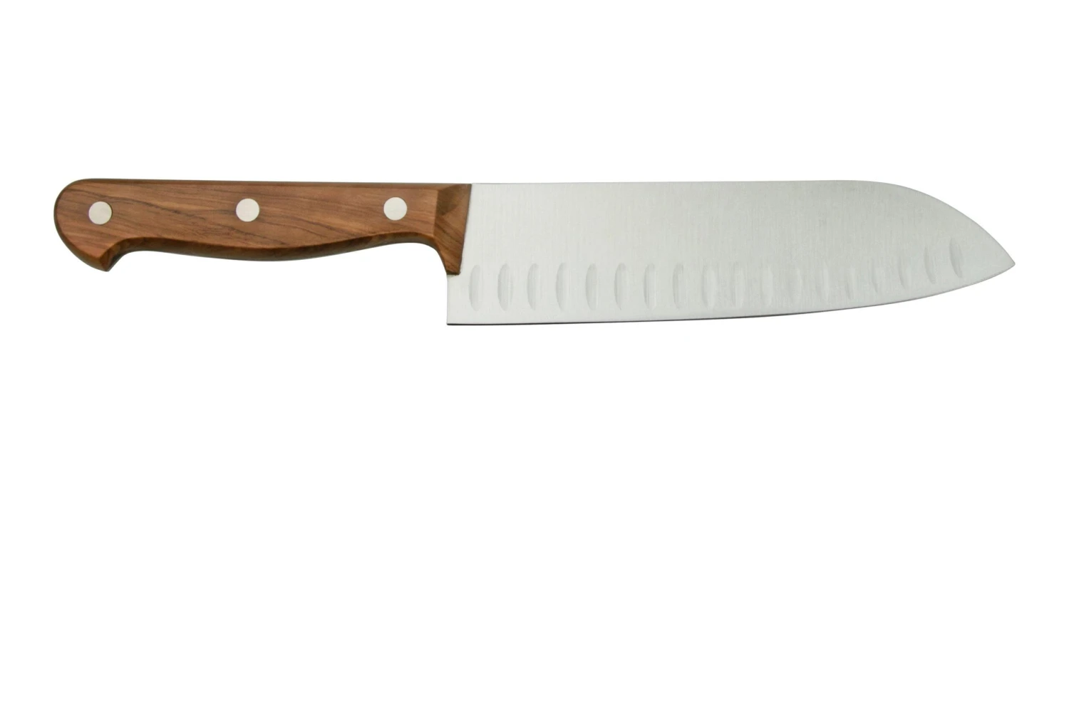 Due Cigni Tuscany DG2C760-18OL Santoku 18 Cm Olivenholz 2 Due Cigni Tuscany DG2C760-18OL Santoku 18 Cm Olivenholz – Bild 2