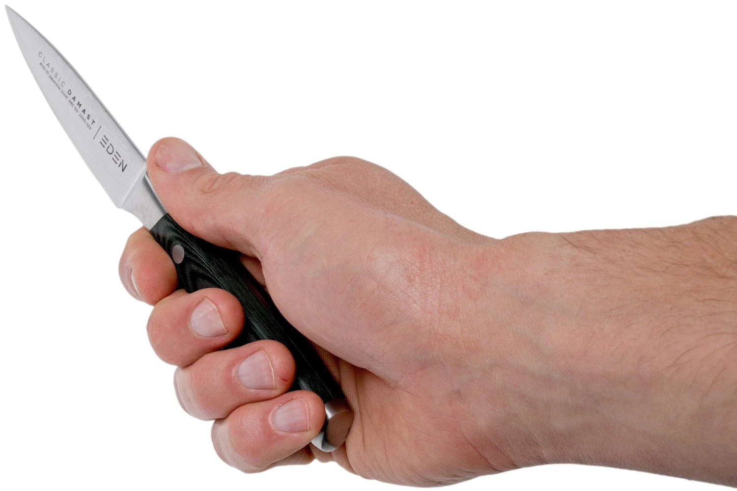 Eden Classic Damast Spick-/Officemesser 9 Cm 6 Eden Classic Damast Spick-/Officemesser 9 Cm – Bild 6