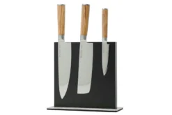 Eden Magnetic Knife Block EQB102 Eschenholz, Schwarz -Messer EQB102 05 eden scaled