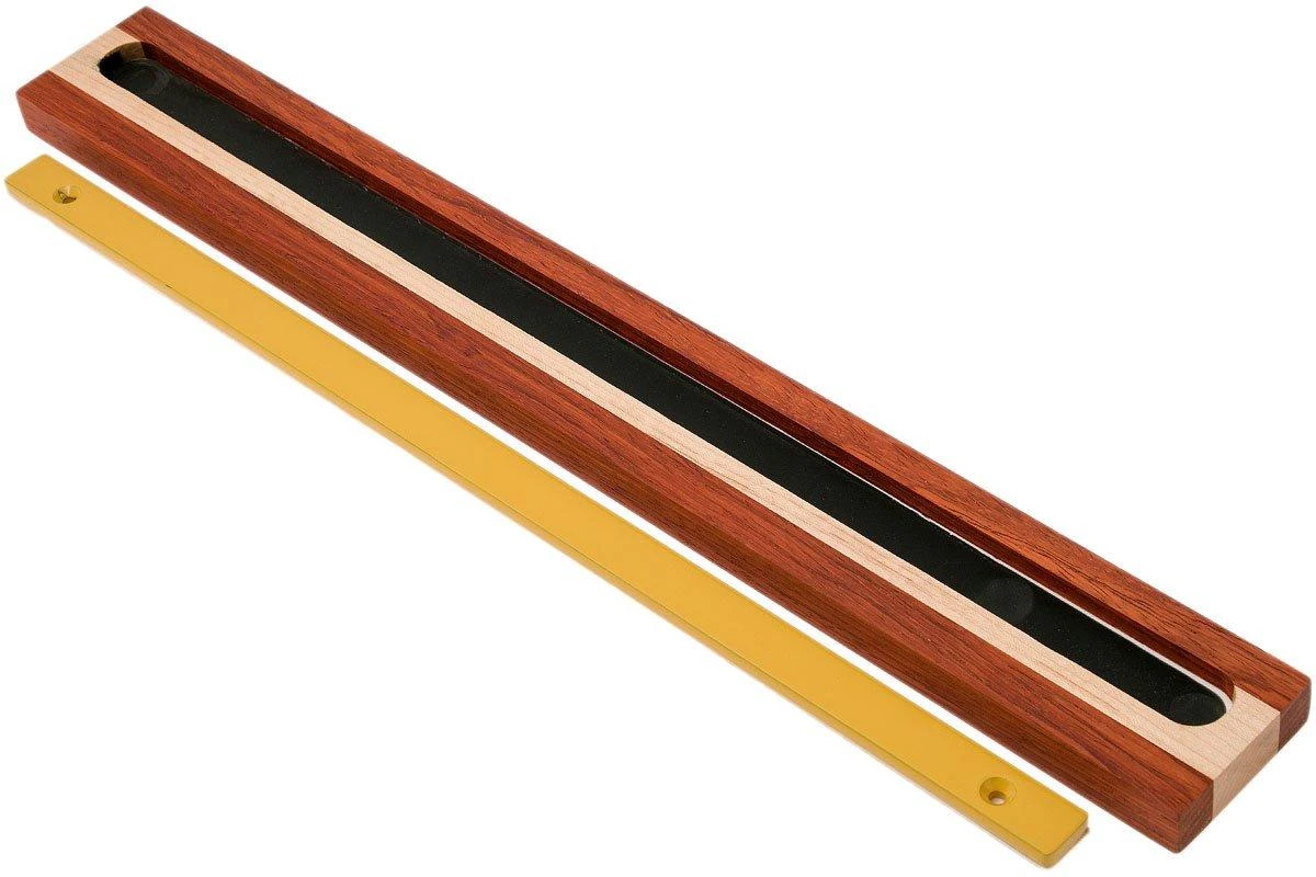 Eden Messer Magnetleiste Padouk / Ahorn, 50 X 6 Cm 3 Eden Messer Magnetleiste Padouk / Ahorn, 50 X 6 Cm – Bild 3