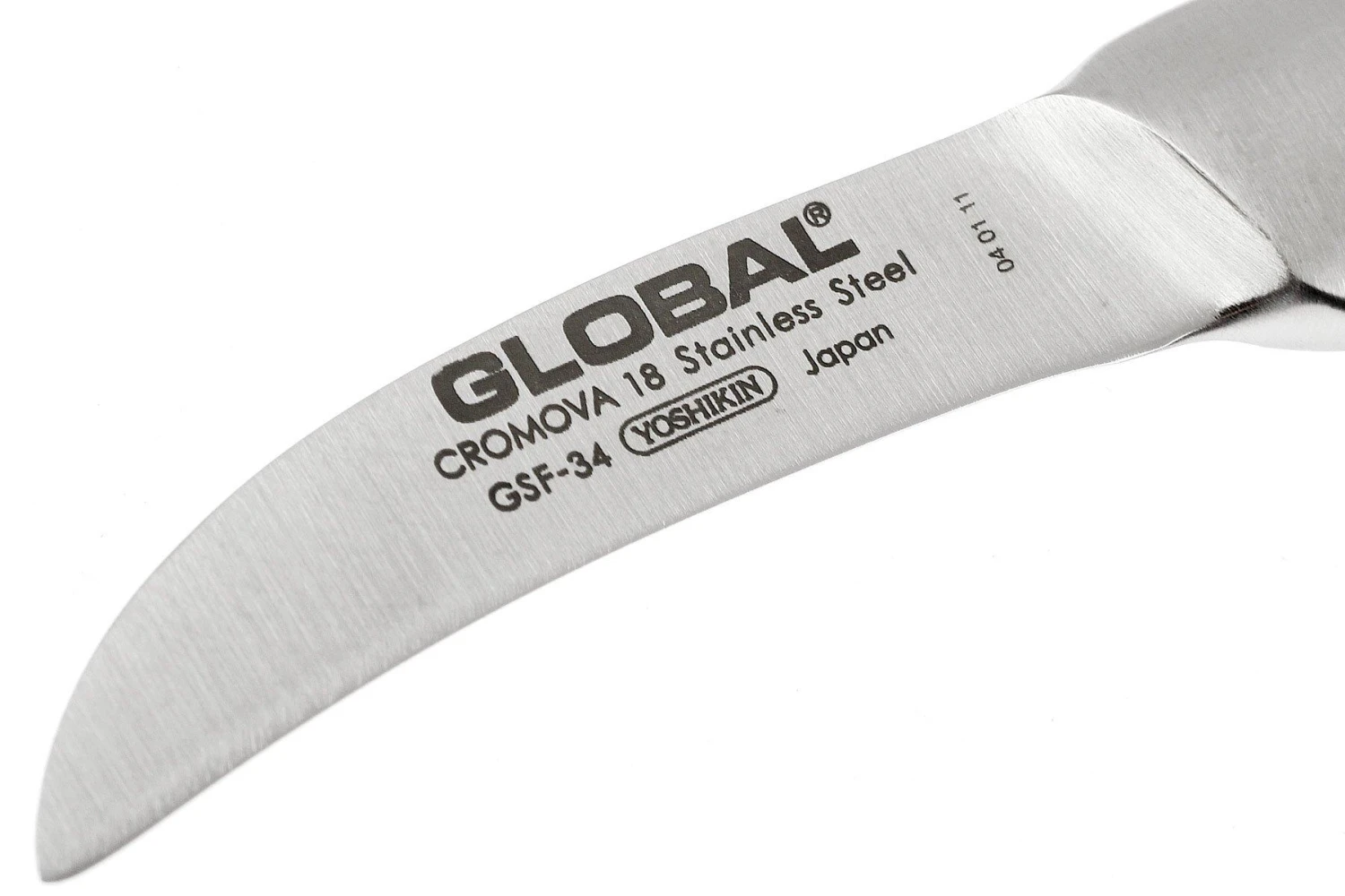 Global GSF34 Gebogen Schälmesser 6 Cm 2 Global GSF34 Gebogen Schälmesser 6 Cm – Bild 2