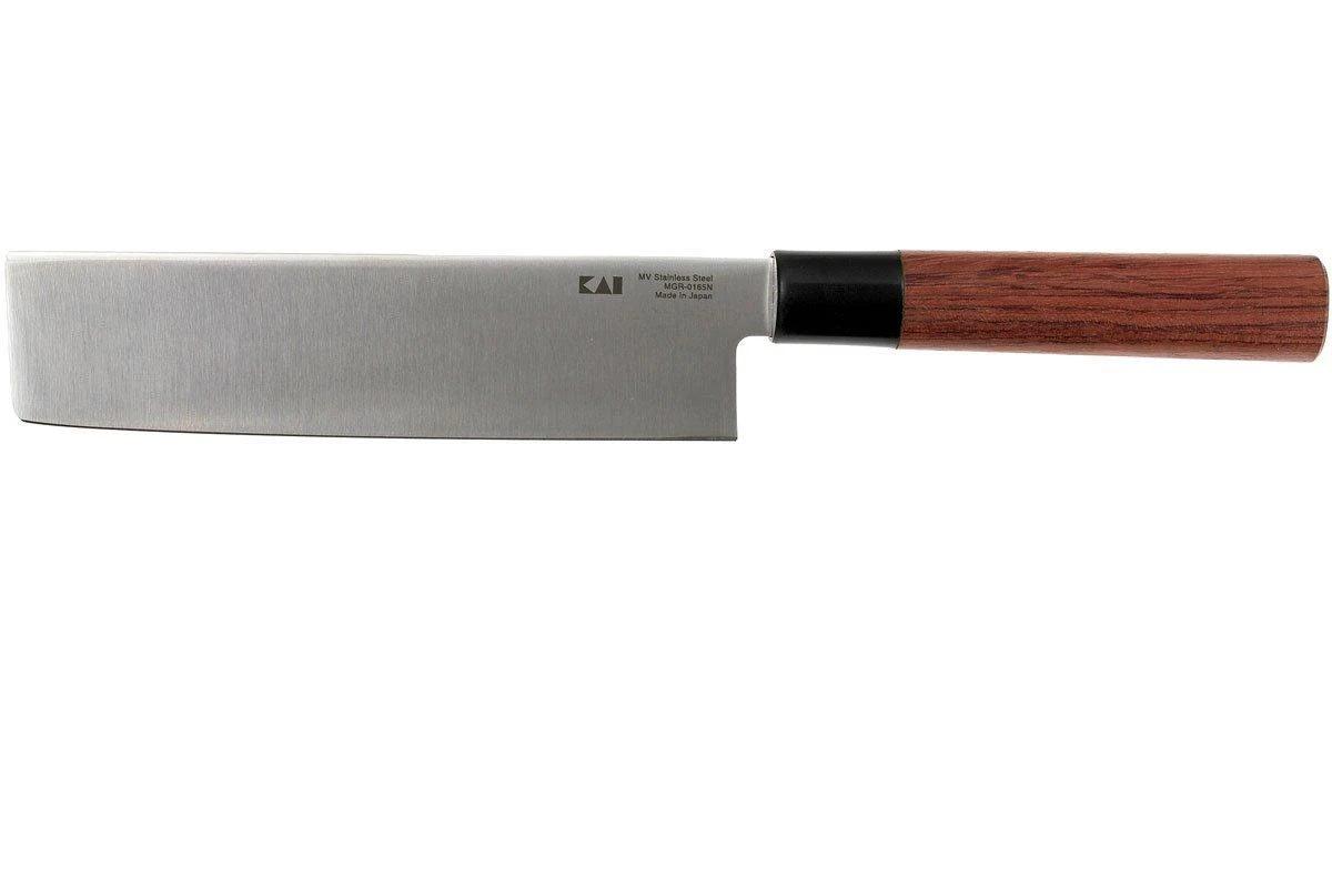 Kai Shun Seki Magoroku Redwood Nakiri 0165N 17 Cm 2 Kai Shun Seki Magoroku Redwood Nakiri 0165N 17 Cm – Bild 2