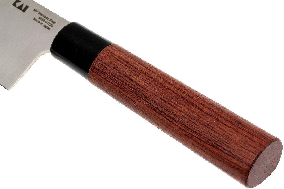 Kai Shun Seki Magoroku Redwood Santoku 0170S 4 Kai Shun Seki Magoroku Redwood Santoku 0170S – Bild 4