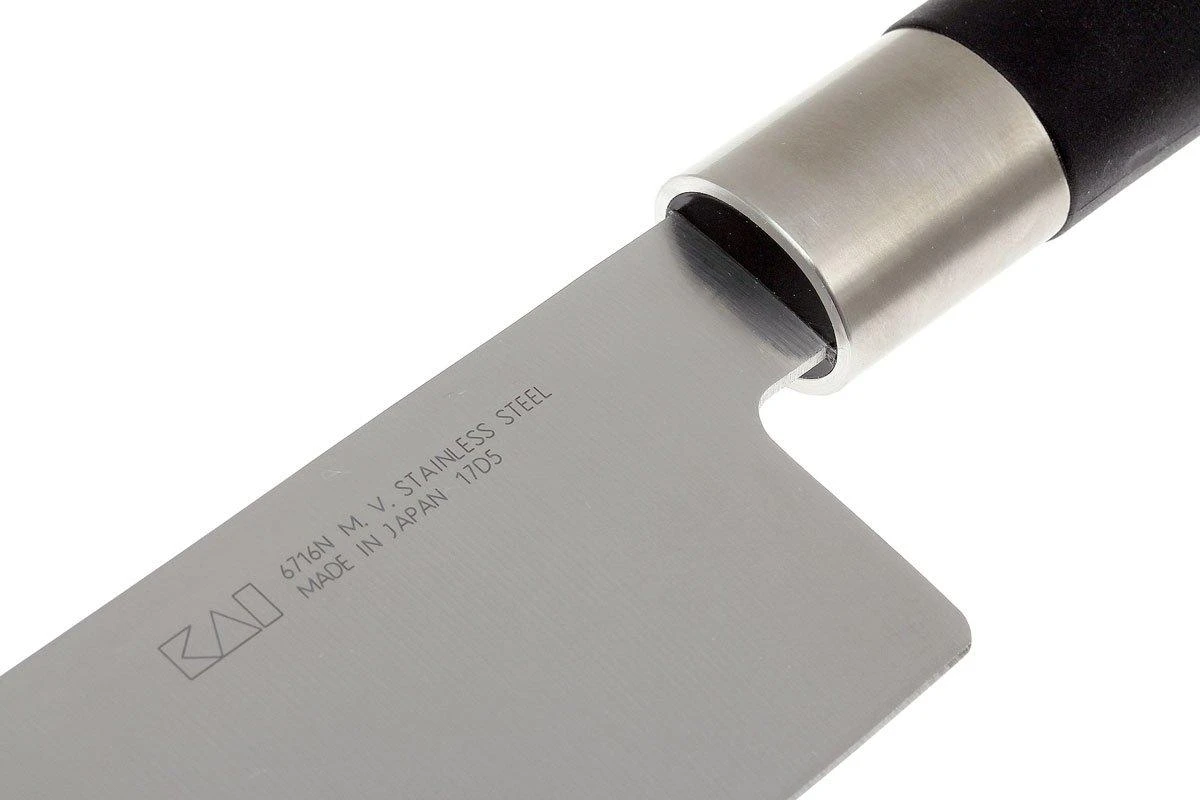 Kai Wasabi Black Nakiri 16,5 Cm 6716N 2 Kai Wasabi Black Nakiri 16,5 Cm 6716N – Bild 2