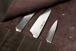 Knivesandtools Messertasche Leder Utah Choco 45x47 -Messer KNKB340152 5 04 knivesandtools tas knkb340152 5 04