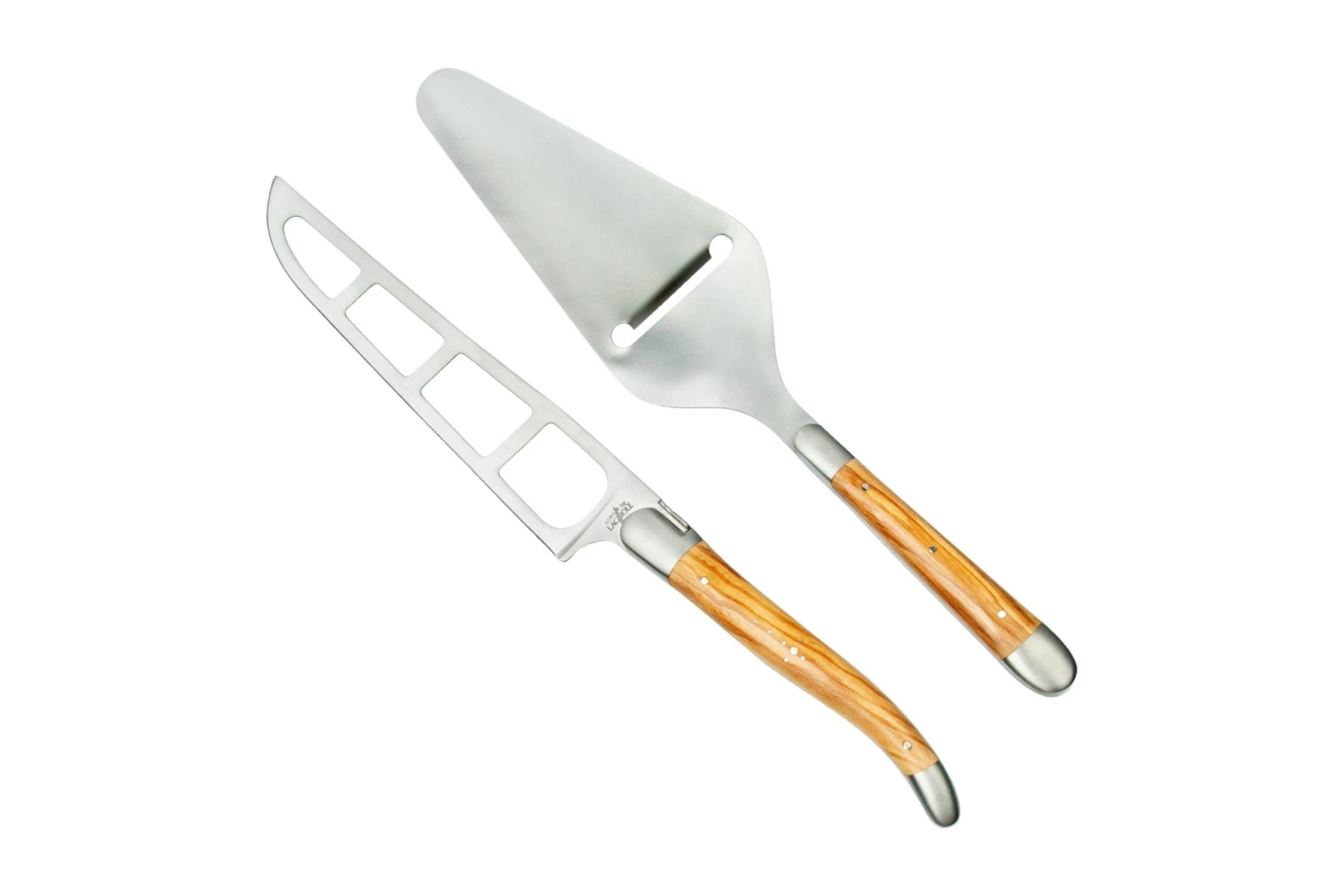 Forge De Laguiole CPMOIN Käseset, Olivenholz 1 Forge De Laguiole CPMOIN Käseset, Olivenholz