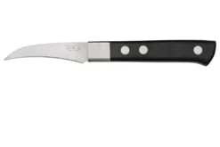 Maserin TEGI 2500-07PN Tourniermesser Schwarz, 7 Cm