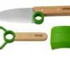 Opinel Le Petit Chef 002577 Küchenmesser-Set, Grün