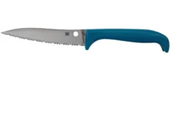 Spyderco Counter Puppy Tomatenmesser Mit Wellenschliff Blau, K20SBL