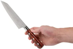 Sakai Takayuki 33-Layer Damascus Kengata 16 Cm Mahagoniholz, 07399 -Messer TA07399 06 sakai takayuki scaled