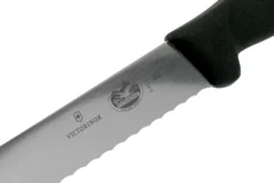 Victorinox Fibrox Fleischmesser Mit Wellenschliff, 25 Cm -Messer VT5 4433 25 04 victorinox fibrox scaled