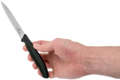 Victorinox SwissClassic Gemüsemesser Mit Wellenschliff/glatt Schwarz 10 Cm, 2er Set, VT6-7793-B -Messer VT6 7793 B 05 victorinox swissclassic scaled