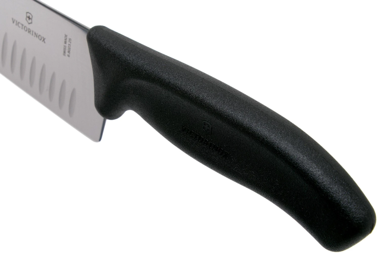 Victorinox SwissClassic 6.8023.25G Fleischmesser Mit Kullenschliff 25 Cm, Schwarz 5 Victorinox SwissClassic 6.8023.25G Fleischmesser Mit Kullenschliff 25 Cm, Schwarz – Bild 5