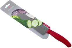 Victorinox SwissClassic 6.8521.17B Santoku Mit Kullen 17 Cm, Rot -Messer VT6 8521 17B 06 victorinox scaled