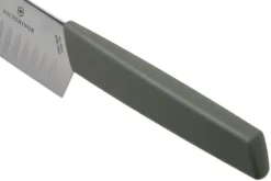 Victorinox Swiss Modern Santoku, Olive-grün -Messer VT6 9056 17K6B 05 victorinox scaled