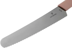 Victorinox Swiss Modern Brot- Und Konditormesser 22 Cm, Apricot-rosa -Messer VT6 9076 22W5B 03 victorinox scaled