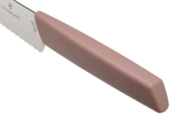 Victorinox Swiss Modern Brot- Und Konditormesser 22 Cm, Apricot-rosa -Messer VT6 9076 22W5B 05 victorinox scaled