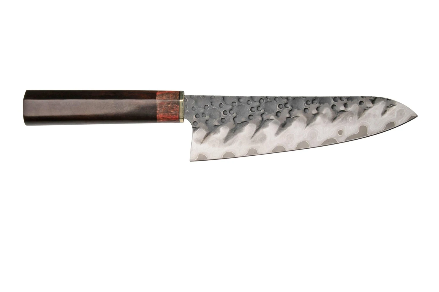 Xin Cutlery XinCraft XC134 San Mai Santoku Ironwood 18,5 Cm 2 Xin Cutlery XinCraft XC134 San Mai Santoku Ironwood 18,5 Cm – Bild 2