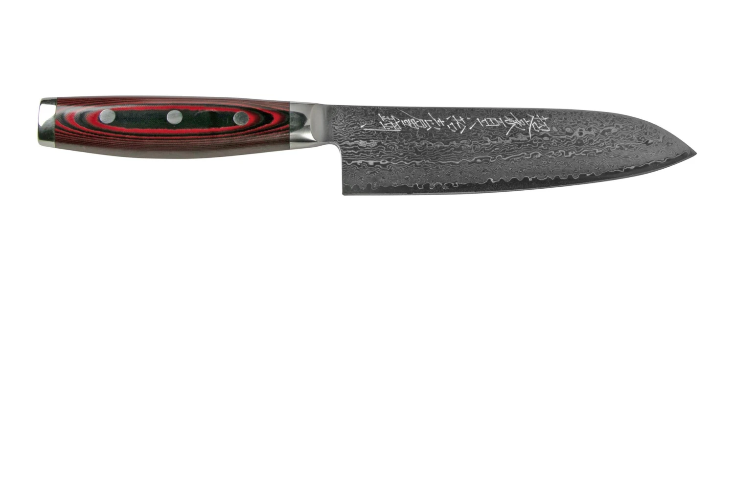 Yaxell Super Gou 37101 Santoku 161-lagiger Damaststahl, 16,5 Cm 2 Yaxell Super Gou 37101 Santoku 161-lagiger Damaststahl, 16,5 Cm – Bild 2