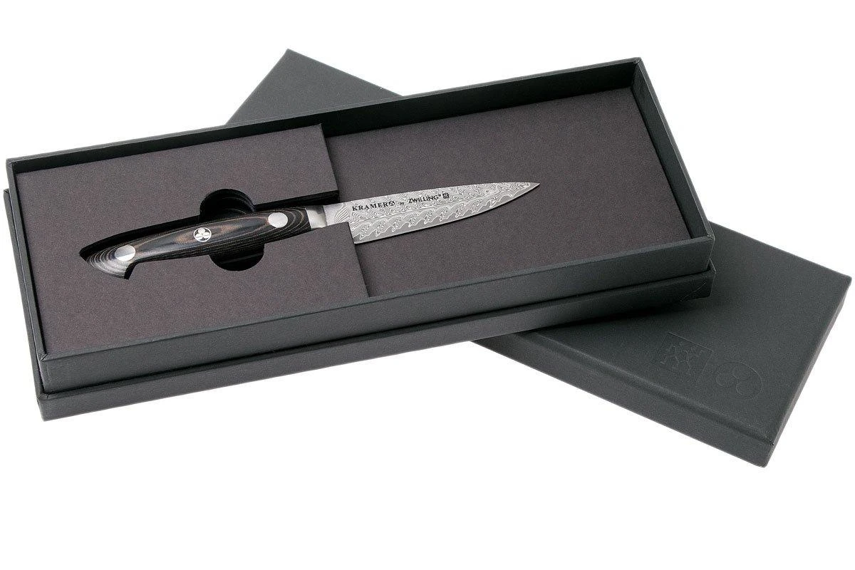 Bob Kramer By Zwilling Euro Stainless Officemesser 10 Cm, 34890-101-0 7 Bob Kramer By Zwilling Euro Stainless Officemesser 10 Cm, 34890-101-0 – Bild 7