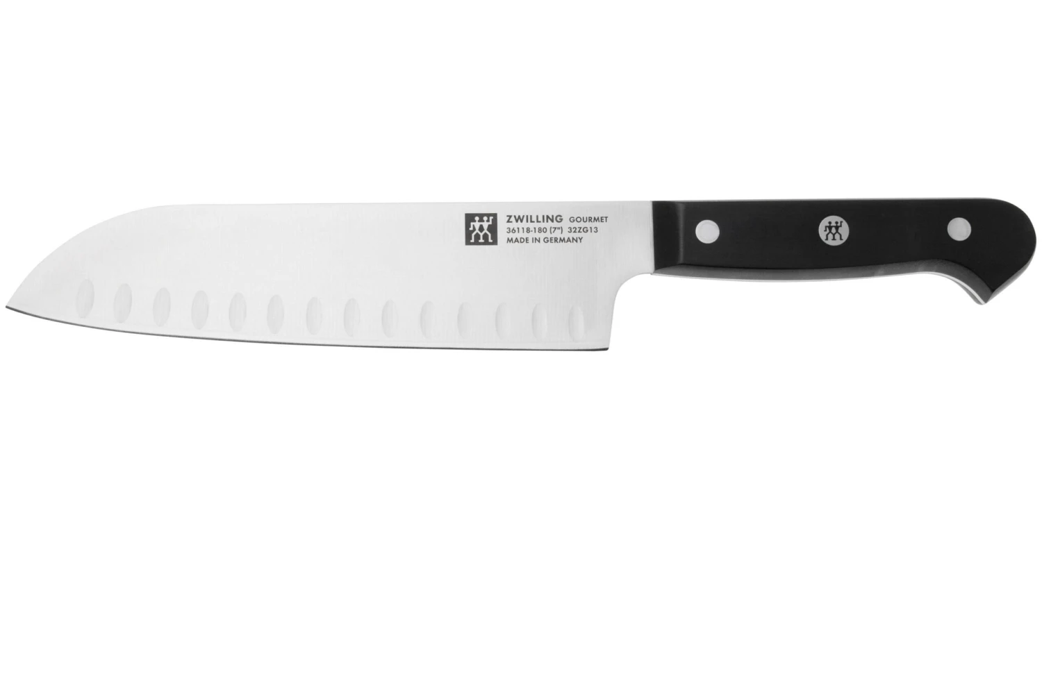 Zwilling Gourmet Santoku Mit Kullen 18 Cm, 36118-181-0 1 Zwilling Gourmet Santoku Mit Kullen 18 Cm, 36118-181-0